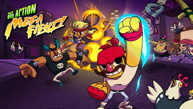 Image for the game Big Action Mega Fight!