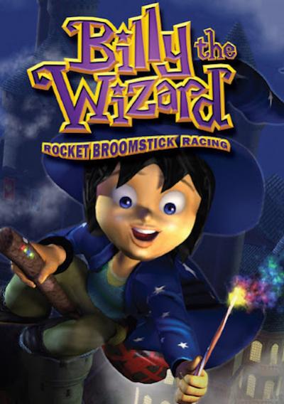 Cover image for the game Billy the Wizard: Rocket Broomstick Racing