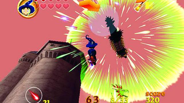 Image for the game Billy the Wizard: Rocket Broomstick Racing