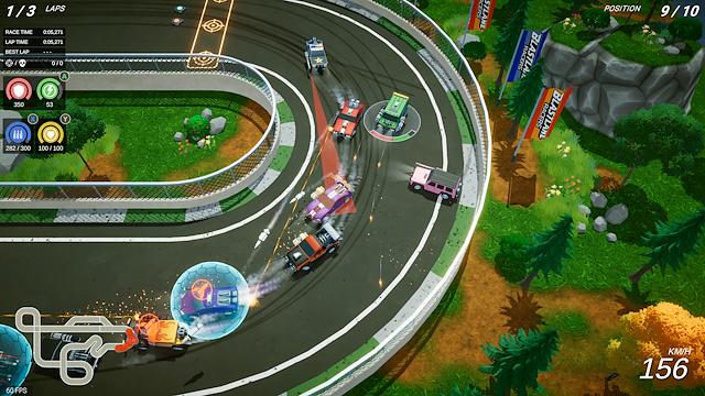 Image for the game Blastlane Racers