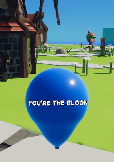 Cover image for the game Bloons But You're the Bloon