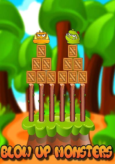 Cover image for the game Blow Up Monsters