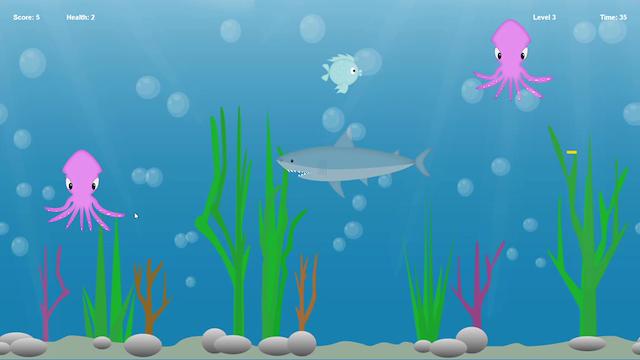 Image for the game Blue Fish and Underwater Worlds
