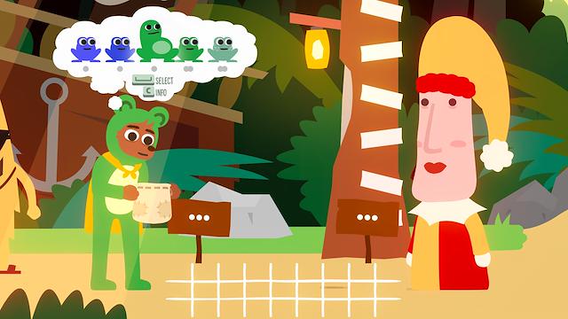 Image for the game Bonnie Bear Saves Frogtime