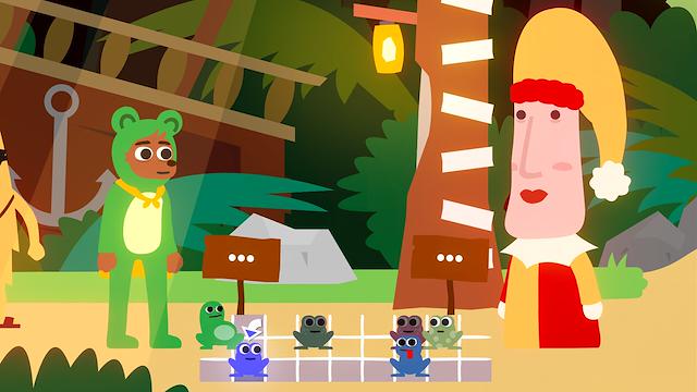 Image for the game Bonnie Bear Saves Frogtime