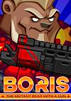 Cover image for the game Boris the Mutant Bear with a Gun