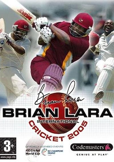 Cover image for the game Brian Lara International Cricket 2005