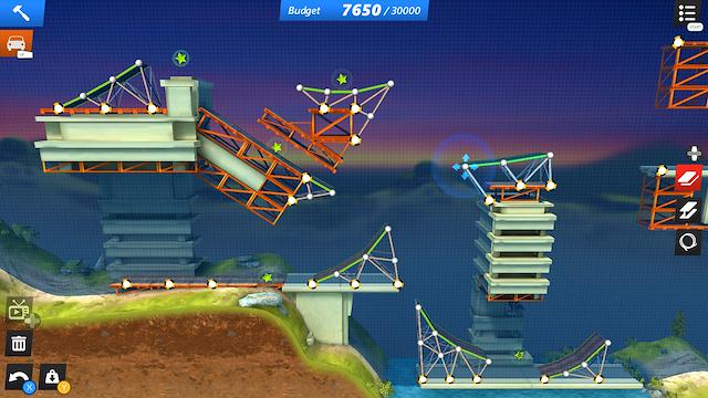Image for the game Bridge Constructor: Stunts