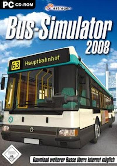 Cover image for the game Bus Simulator 2008