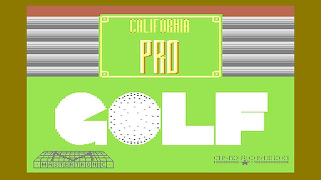 Image for the game California Pro Golf