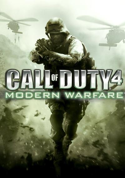 Cover image for the game Call of Duty 4: Modern Warfare