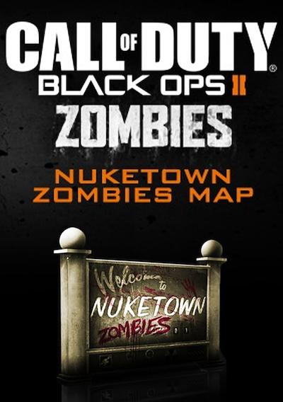 Cover image for the game Call of Duty: Black Ops II - Nuketown Zombies