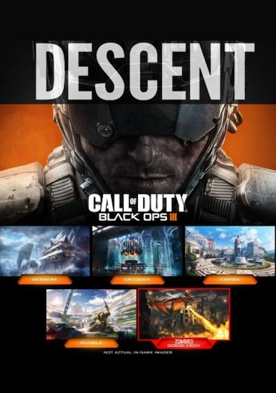Cover image for the game Call of Duty: Black Ops III - Descent