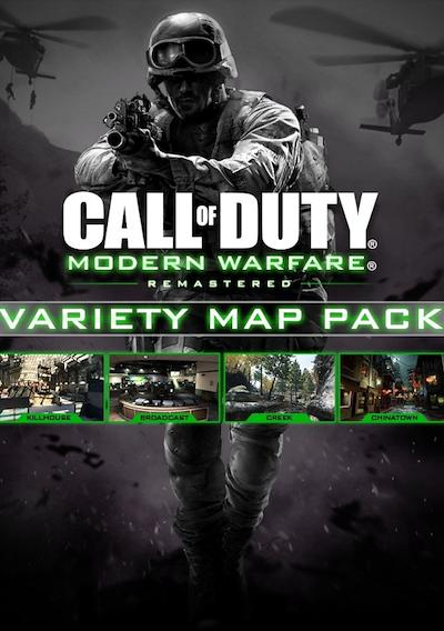 Cover image for the game Call of Duty: Modern Warfare Remastered - Variety Map Pack