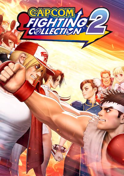 Cover image for the game Capcom Fighting Collection 2