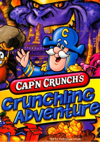 Cover image for the game Cap'n Crunch's Crunchling Adventure