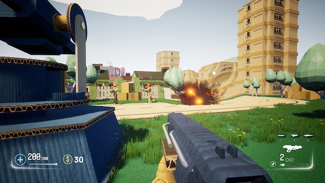 Image for the game Cardboard Invasion