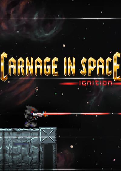 Cover image for the game Carnage in Space: Ignition