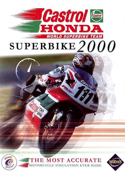 Cover image for the game Castrol Honda: World Superbike Team - Superbike 2000