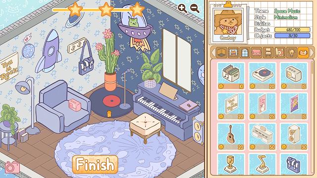 Image for the game Cats in Cozy Rooms