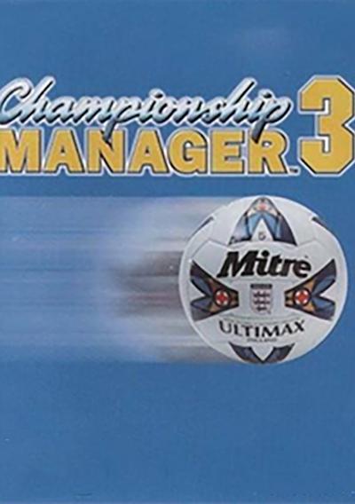 Cover image for the game Championship Manager 3