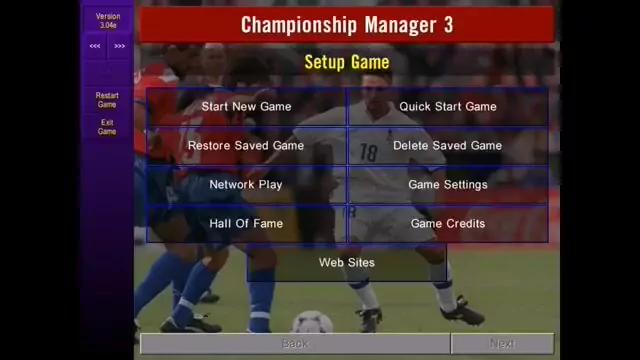 Image for the game Championship Manager 3