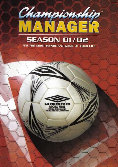 Cover image for the game Championship Manager: Season 01/02