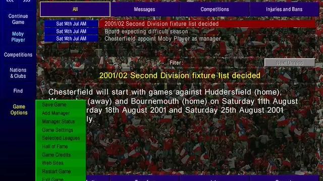 Image for the game Championship Manager: Season 01/02