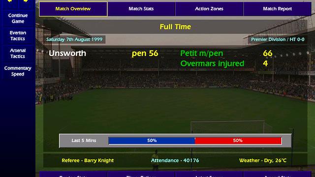 Image for the game Championship Manager: Season 1999/2000