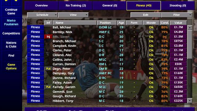 Image for the game Championship Manager: Season 1999/2000