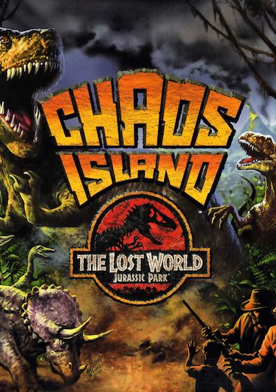 Cover image for the game Chaos Island: The Lost World - Jurassic Park