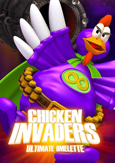 Cover image for the game Chicken Invaders 4