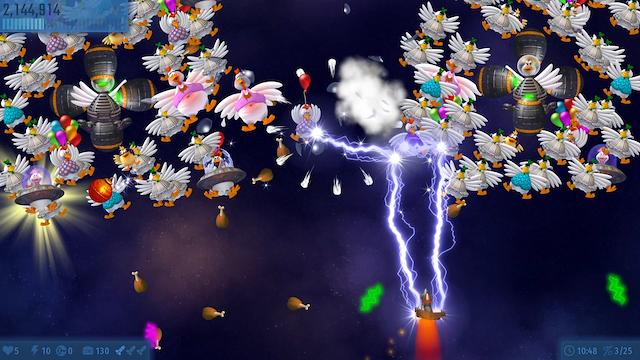 Image for the game Chicken Invaders Universe