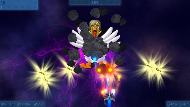 Image for the game Chicken Invaders Universe