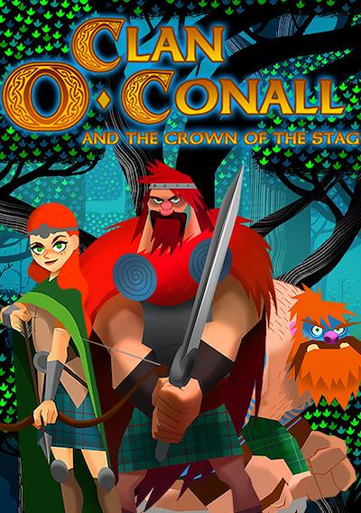 Cover image for the game Clan O'Conall and the Crown of the Stag