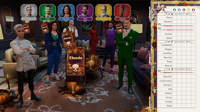 Image for the game Clue/Cluedo: Halloween Records