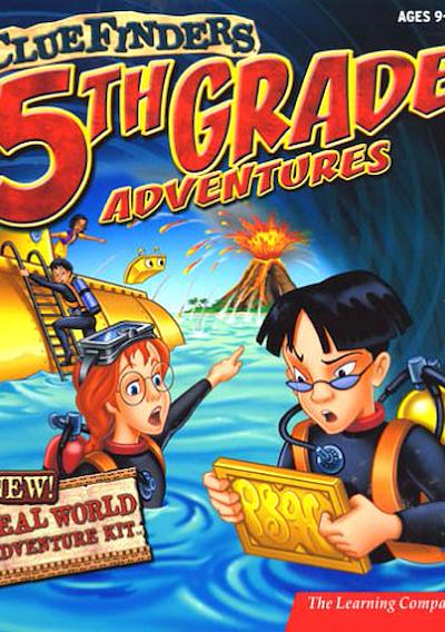 Cover image for the game ClueFinders 5th Grade Adventures: The Secret of the Living Volcano