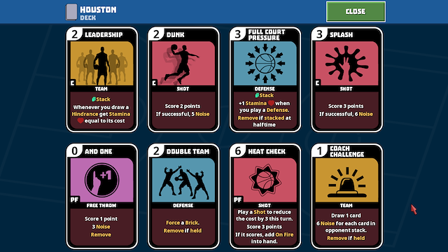 Image for the game Clutchtime: Basketball Deckbuilder