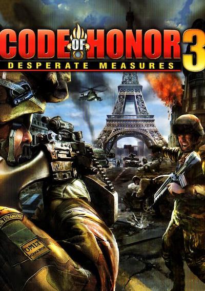 Cover image for the game Code of Honor 3: Desperate Measures
