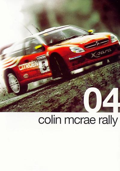 Cover image for the game Colin McRae Rally 04