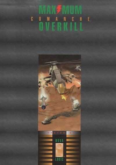 Cover image for the game Comanche: Maximum Overkill