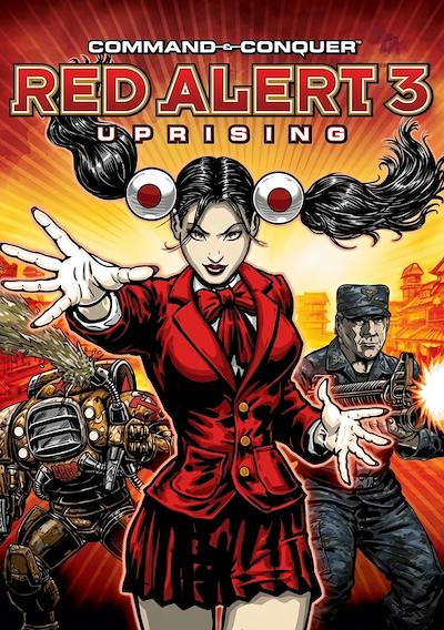 Cover image for the game Command & Conquer: Red Alert 3 - Uprising