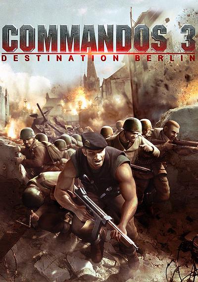 Cover image for the game Commandos 3: Destination Berlin