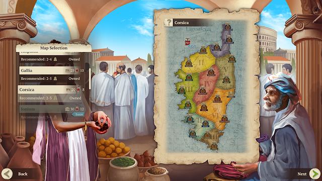 Image for the game Concordia: Digital Edition - Corsica & Gallia