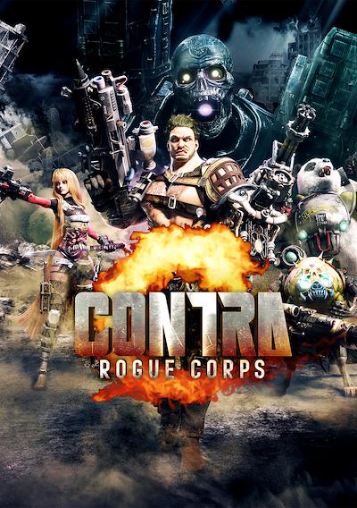 Cover image for the game Contra: Rogue Corps