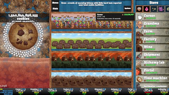 Image for the game Cookie Clicker