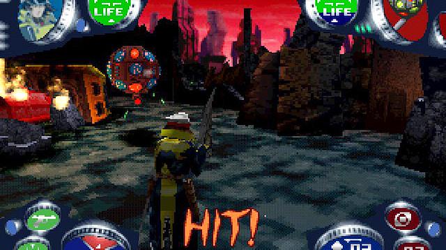 Image for the game CosmoWarrior Zero