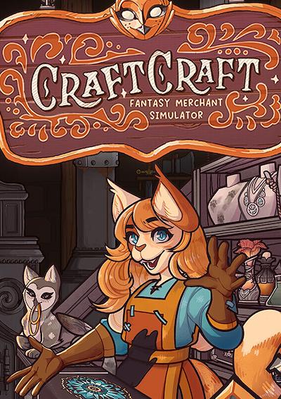 Cover image for the game CraftCraft: Fantasy Merchant Simulator