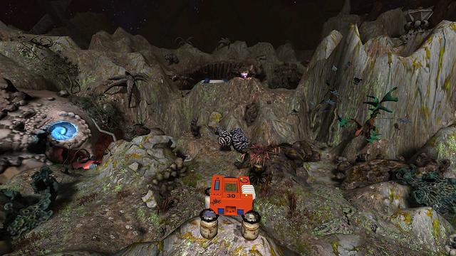 Image for the game Crashed Lander