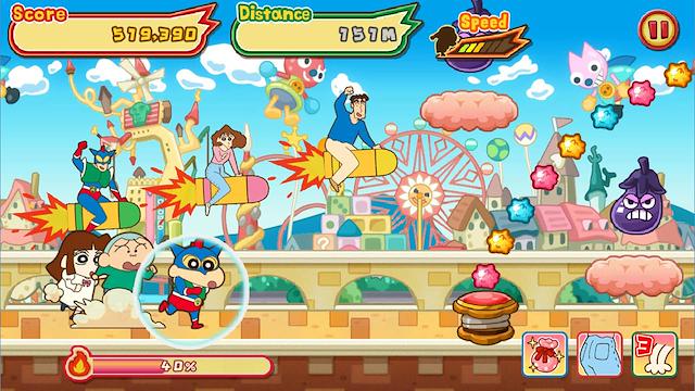 Image for the game Crayon Shin Chan: The Storm Called! Flaming Kasukabe Runner!!
